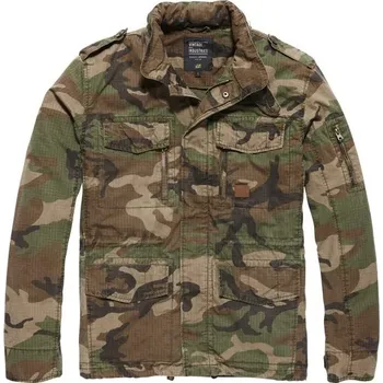 Pánská casual bunda Bunda Vintage Industries Cranford - woodland, XXL