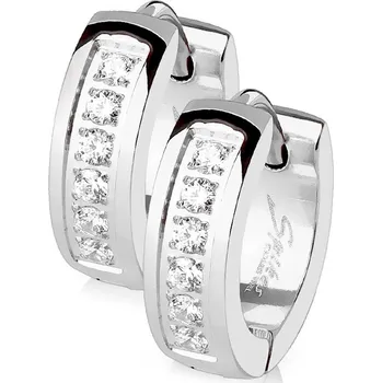 Náušnice Dámské náušnice z chirurgické oceli CLARISSA