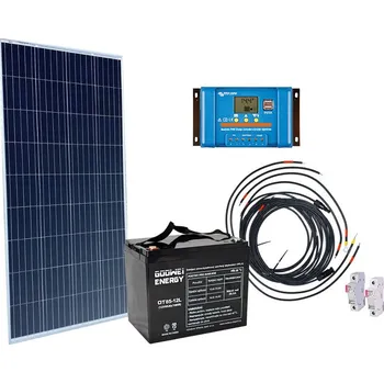 solární set Solární sestava Victron Energy 175Wp, baterie Goowei Energy 85Ah