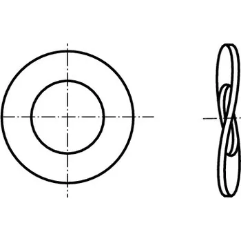 podložka PROFISTYL DIN 137B podložka pružná zvlněná nerez A2 / 1.4310 Varianta: DIN 137B podložka pružná zvlněná nerez A2/1.4310 10,5 pro M10