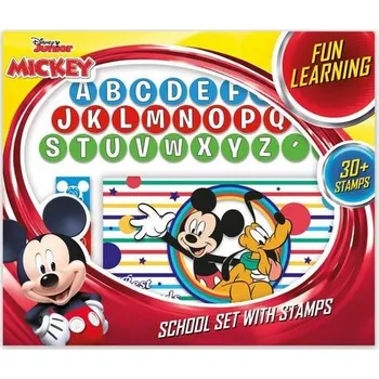 Puzzle Školní set s razítky-Mickey - Disney