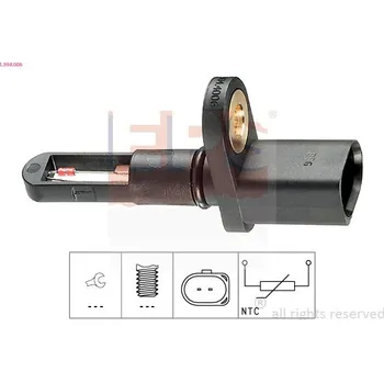 Autoelektrika Snímač, teplota nasávaného vzduchu EPS 1.994.006