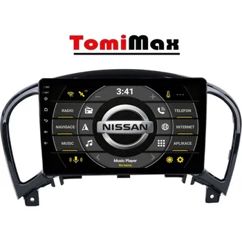 Auto Hi-Fi TomiMax Nissan Juke Android 14 autorádio s WIFI, GPS, USB, BT HW výbava: 8 Core 4GB+64GB PX HIGH - Model auta: Nissan Juke 2012-2017, Velikost obrazovky: Dotyková obrazovka: 9"