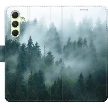 Pouzdro na mobilní telefon Flipové pouzdro iSaprio - Dark Forest - Samsung Galaxy A54 5G