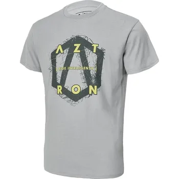 Pánská móda Tričko Aztron FULL LOGO TEE - GREY - šedá, XL