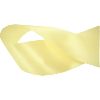 Stuha Stuha satén krémová Velikost: 6 mm