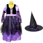 Wiky Dívčí set Čarodějnice s kloboukem…