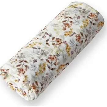 Dětská deka Gadeo mušelínová plena Lístečky 100 x 100 cm