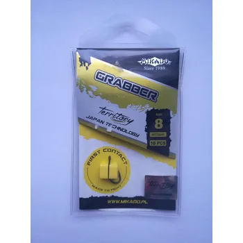 Rybářský háček Háčky Mikado-TerriTory - GRABBER č.8,očko