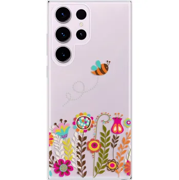 Pouzdro na mobilní telefon Odolné silikonové pouzdro iSaprio - Bee 01 - Samsung Galaxy S23 Ultra