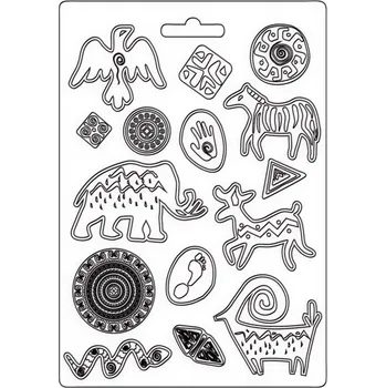 Stamperia Forma na odlévání A4 - Motivy Savana