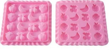 Silikomart 22.751.35.0069 silikonová forma na bonbony tuti fruti růžová
