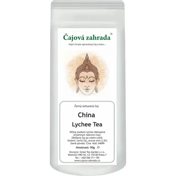Čaj Čajová zahrada China Lychee Tea - černý ochucený čaj Varianta: černý čaj 90g