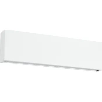 Nástěnné svítidlo Linea Light 8256N Box_W, bílé nástěnné svítidlo se svícením nahoru/dolů, 19W LED 4000K, délka 31,9cm