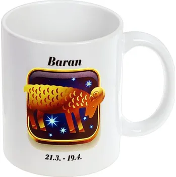 Znamení Baran (Skopec) šálek (Skvělý tip na dárek)