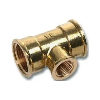 Fitinka Ostatní výrobci T-kus 8130R 3/4"x1/2"x3/4", redukovaný, s vnitřními závity, mosaz