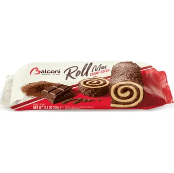Pečivo Balconi Sweet Roll Max roláda kakaová 300g
