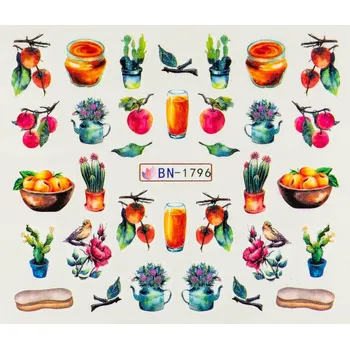 Lak na nehty BIO NAILS Vodolepka BN-1796 jídlo a květiny