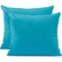 Povlak na polštářek DecoKing Amber III povlak na polštářek 2x 50 x 60 cm tyrkysový