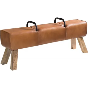 Křeslo Lavice BOCK 134 CM pravá kůže