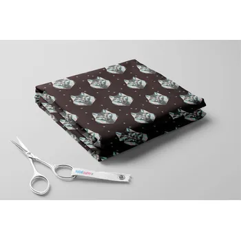 Softshell zimní, Geometričtí vlci Barva: Tmavě hnědá