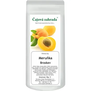 Horký nápoj Čajová zahrada Meruňka & Broskev - ovocný čaj Varianta: ovocný čaj 500g