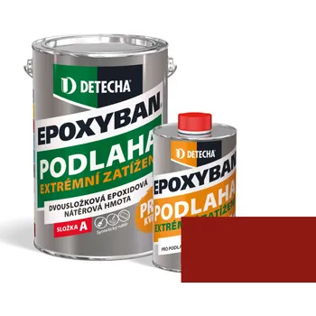 barva na beton Detecha EPOXYBAN 2,5kg červenohnědý