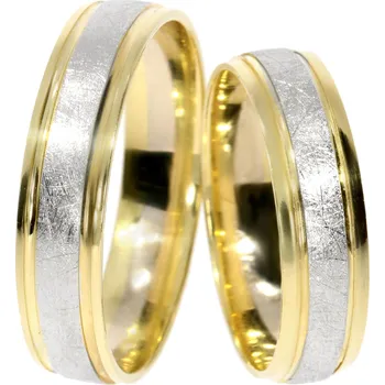 Prsten Zlatnictví Helios Zlaté snubní prsteny C-1482/B