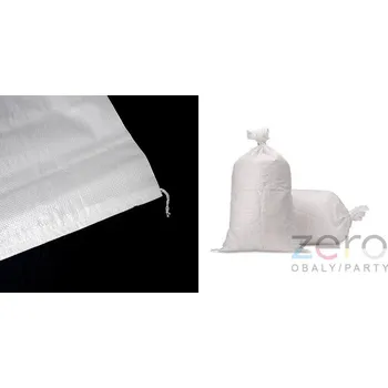 Obalový materiál Pytel PP tkaný 65x105 cm/50 kg (84 g) - bílá