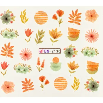 Lak na nehty BIO NAILS Vodolepka BN-2130 květy a listy