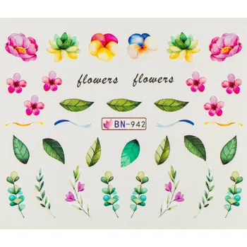 Lak na nehty BIO NAILS Vodolepka BN-942 květy a listy