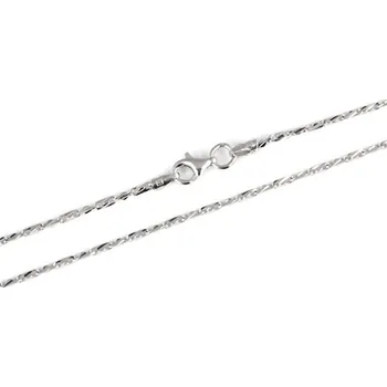 Řetízek Dámský stříbrný řetízek 42cm 57891F