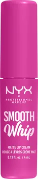 Rtěnka NYX Professional Makeup Smooth Whip Matte Lip Cream 4 ml 20 Pom Pom