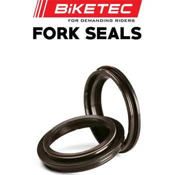 Tlumič řízení BIKETEC stírací kroužky vidlice Y 45X58,3/62,3X4,5/11 (ARI081) (BIKETEC stírací kroužky vidlice Y 45X58,3/62,3X4,5/11 (ARI081))