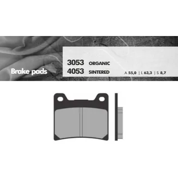 Brzdová destička BRENTA brzdové destičky KH88 sintrované barva zlatá (FT 4053) (BRENTA brzdové destičky KH88 sintrované barva zlatá (FT 4053))