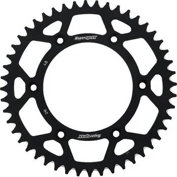 Řetězová sada pro motocykl SUPERSPROX rozeta hliníková 7075-T6 (ergal) 289 48 HONDA CR/CRF 83-16 (JTR210.48) barva černá (SUPERSPROX rozeta hliníková 7075-T6 (ergal) 289 48 HONDA CR/CRF 83-16 (JTR210.48) barva černá)