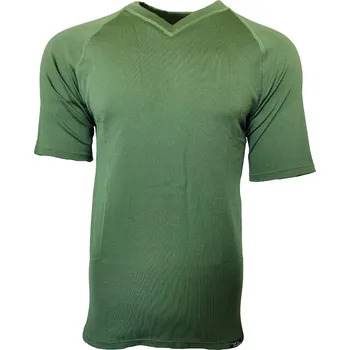 Pánské tričko GOLF NANO triko krátký rukáv V .pánské - L / Khaki NSPX11247