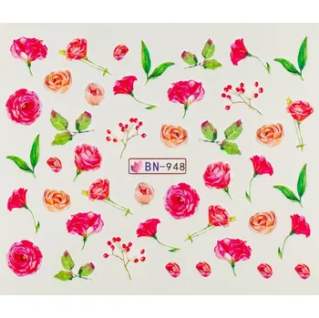 Lak na nehty BIO NAILS Vodolepka BN-948 květy
