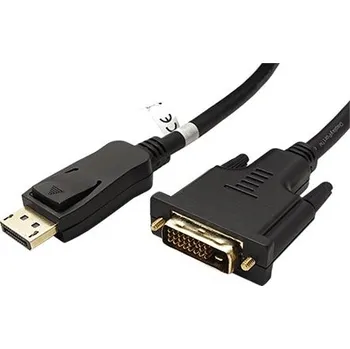 Video kabel goobay DisplayPort - DVI kabel, DP(M) -> DVI M, zlacené konektory, 2m (51961) - 11.92.5622