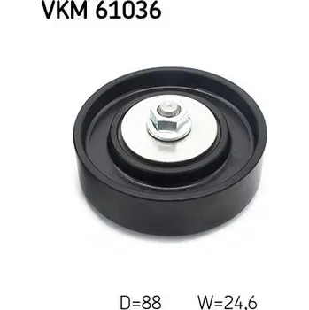 Vratná/vodicí kladka, klínový žebrový řemen SKF VKM 61036