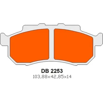 Brzdová destička DELTA BRAKING brzdové destičky KH476/KH477 přední TRIUMPH ROCKET III 2500 19-22, HONDA MUV 700 BIG RED 09 (DELTA BRAKING brzdové destičky KH476/KH477 přední TRIUMPH ROCKET III 2500 19-22, HONDA MUV 700 BIG RED 09)