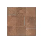 dlažba Alchemy copper composizione N glass decor 30x30 cm rektifikovaná matná