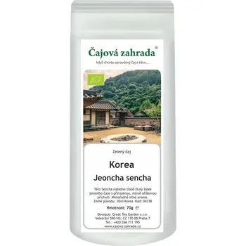 Čaj Čajová zahrada Korea Jeoncha Sencha - zelený čaj Varianta: zelený čaj 500g