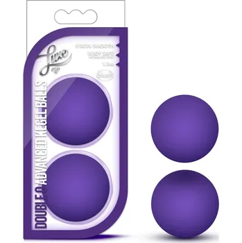 Blush Luxe Double O Kegelballs 40g Purple