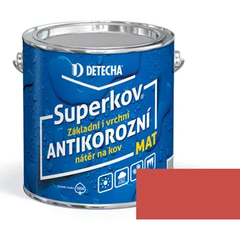 Detecha SUPERKOV 2,5kg červenohnědý mat