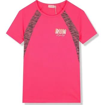 Dívčí tričko Dívčí funkční tričko - KUGO FC6756, sytě růžová Barva: Růžová, Velikost: 164