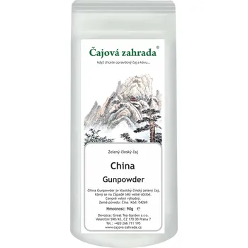 Horký nápoj Čajová zahrada China Gunpowder - zelený čaj Varianta: zelený čaj 500g