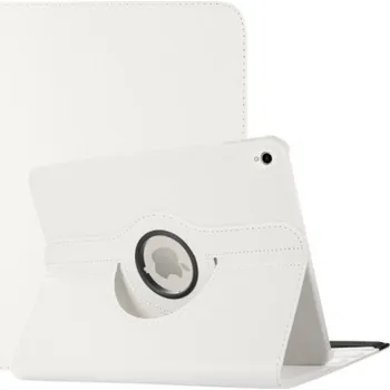 Pouzdro na mobilní telefon Otočné 360° ochranné pouzdro pro iPad 10,2" (2019-2021) / Air 3 (2019) / Pro 10,5" - bílé