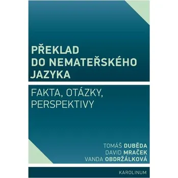 Kniha Překlad do nemateřského jazyka - Vanda Obdržálková (E-Kniha)