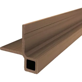 Obklad WPC Fasádní rohová lišta 81x81x2900mm 1 ks hnědá
